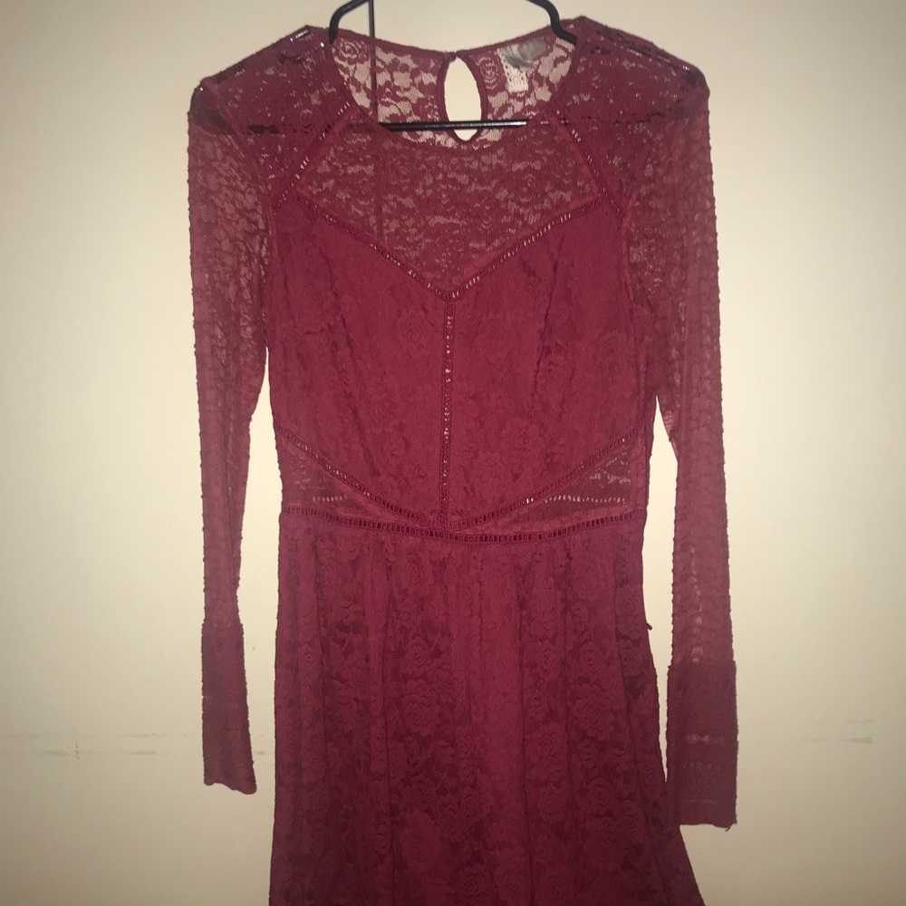 Red dress